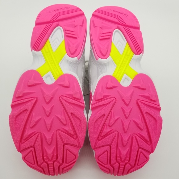 NEW Adidas Falcon Dad Sneakers Shock Pink Sz 8.5 - Picture 7 of 8